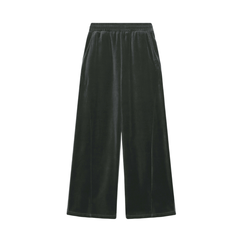 1100FS254FP02F002006 [6% 적립] FILA Velour Line Point Bottoms Charcoal Gray