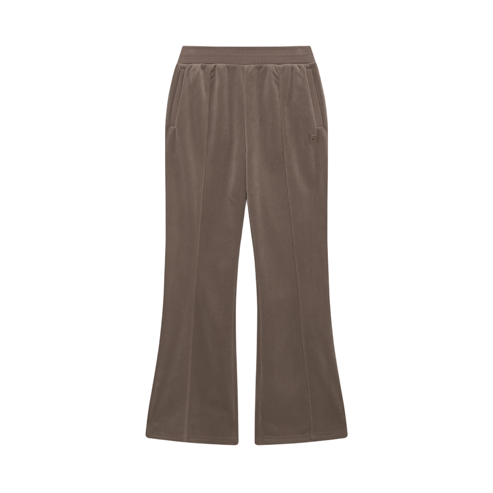 1100FS254FP02F004217 [6% 적립] FILA Velour Corduroy Bootcut Pants Brown