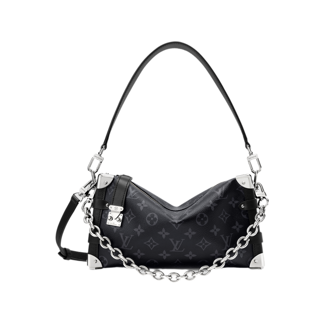 루이비통 사이드 트렁크 MM 이스트 웨스트 모노그램 이클립스(Louis Vuitton Side Trunk Mm East West Monogram Eclipse) - 1