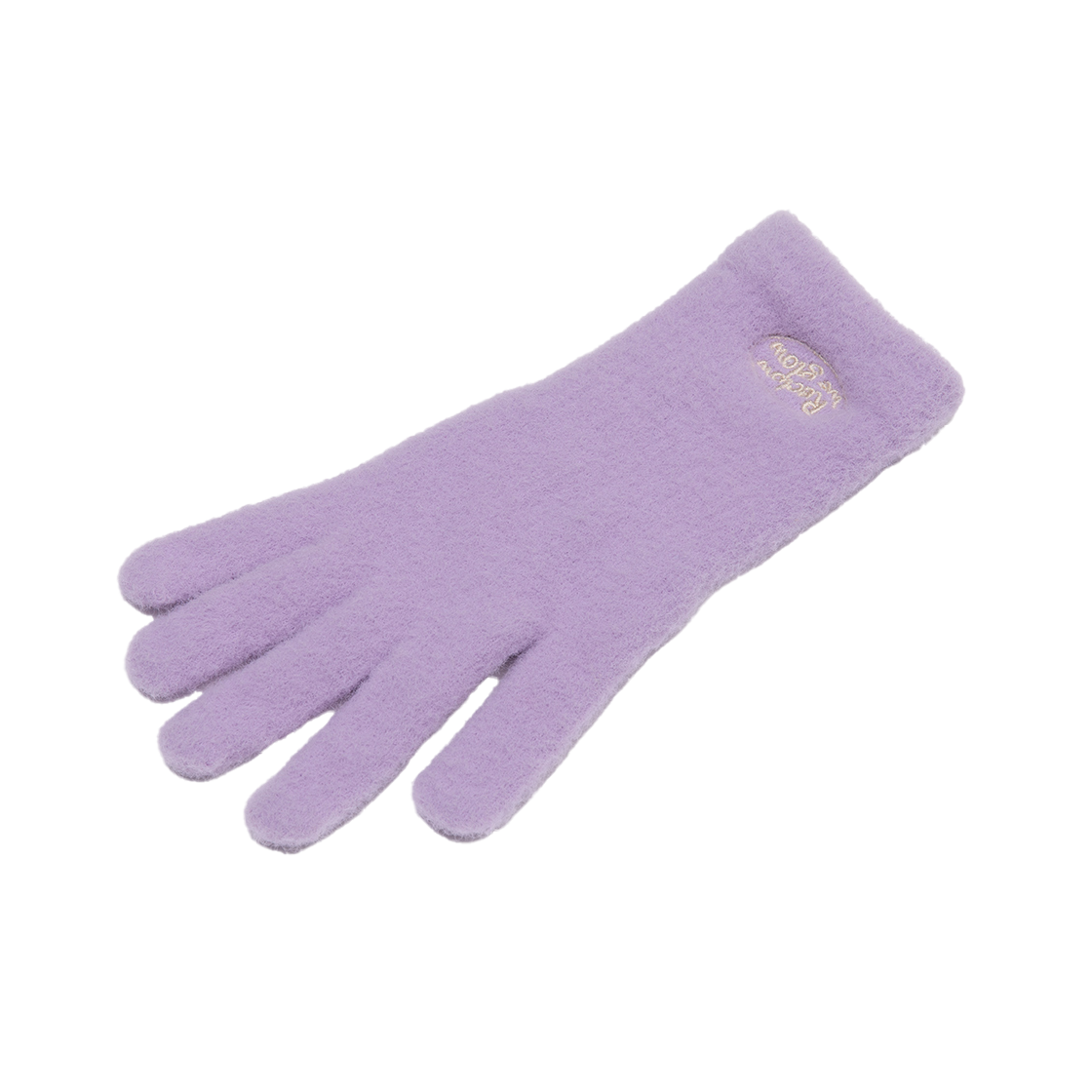 리끌로우 플러피 로고 장갑 퍼플(RECLOW Fluffy Logo Glove Purple) - 4