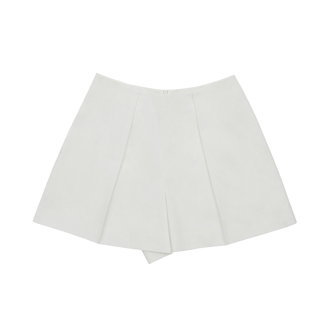 유지 클래식 미니 쇼츠 화이트(YUJI Classic Mini Shorts White)
