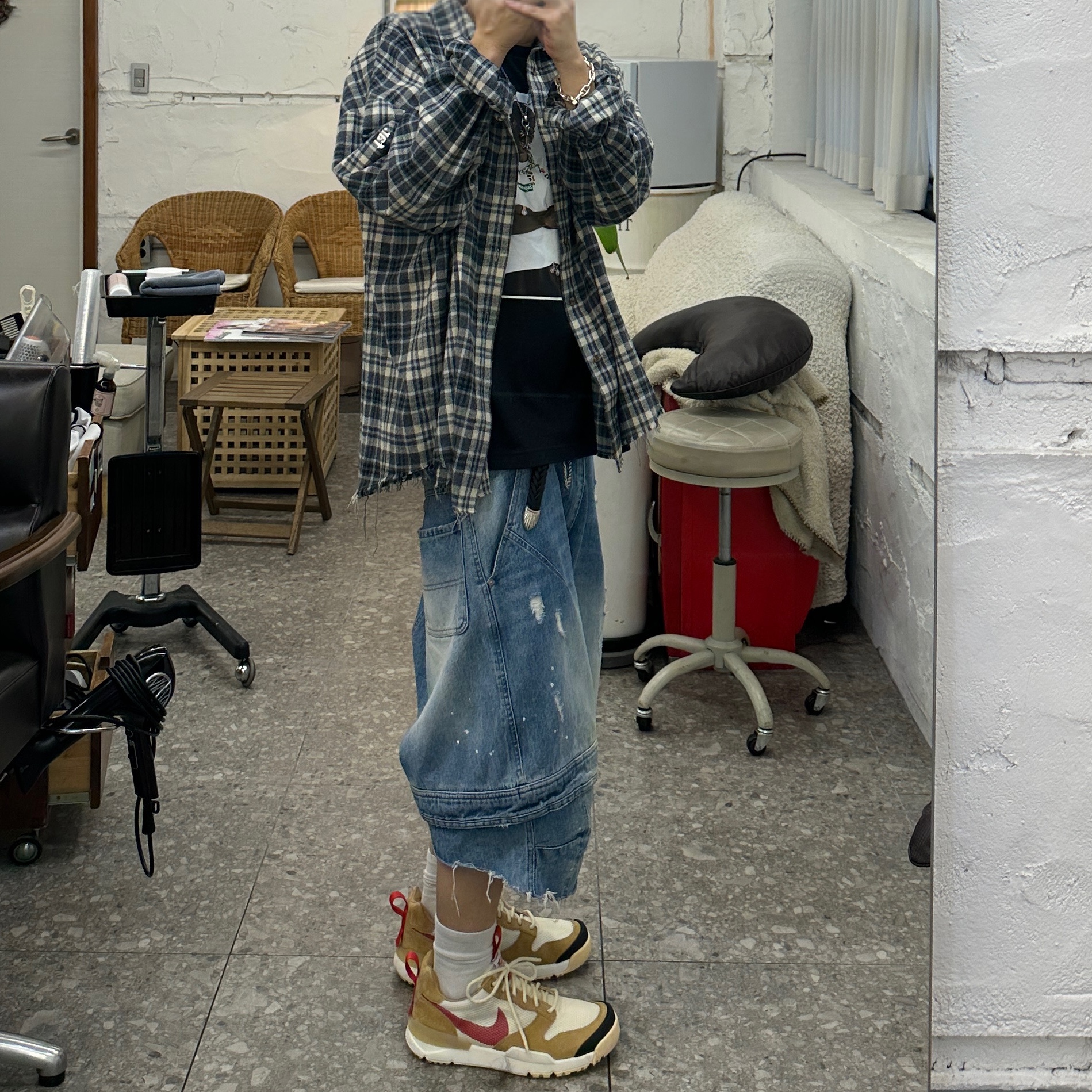 Nike x Tom Sachs Mars Yard Shoe 3.0 Space Camp 착용 스타일 - 2