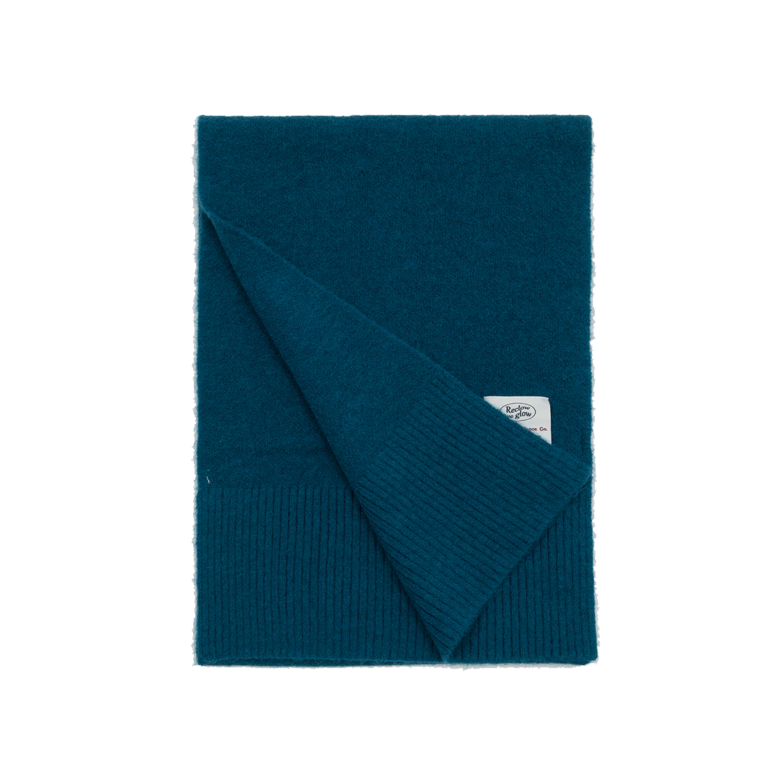 리끌로우 울터치 니트 머플러 터쿼이즈(RECLOW Wool Touch Knit Muffler Turquoise) - 2