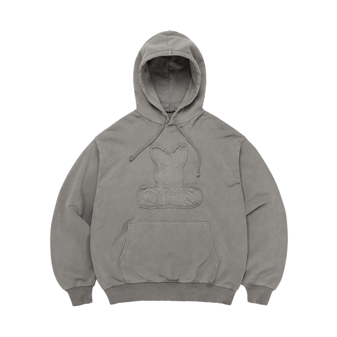 FVED39424 [Dimito X PLAYBOY] Bunny Hoodie Washed Grey