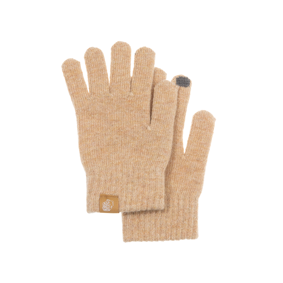 Plain Short Glove Beige RECLOW Plain Short Glove Beige