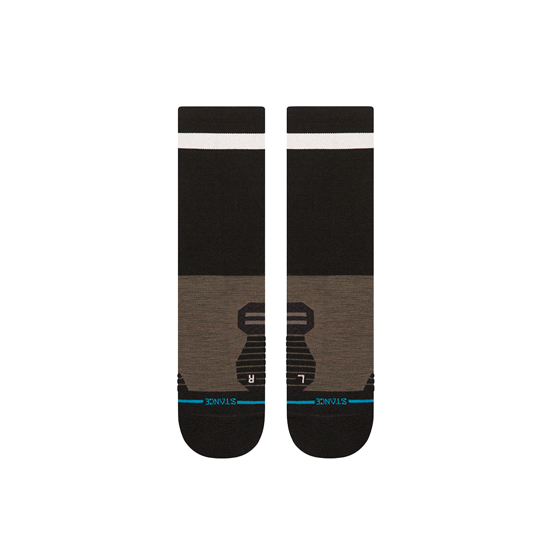 스탠스 유니섹스 테이크 타임 라이트 울 크루(STANCE Take Yur Time Light Wool Crew Wsb) - 2