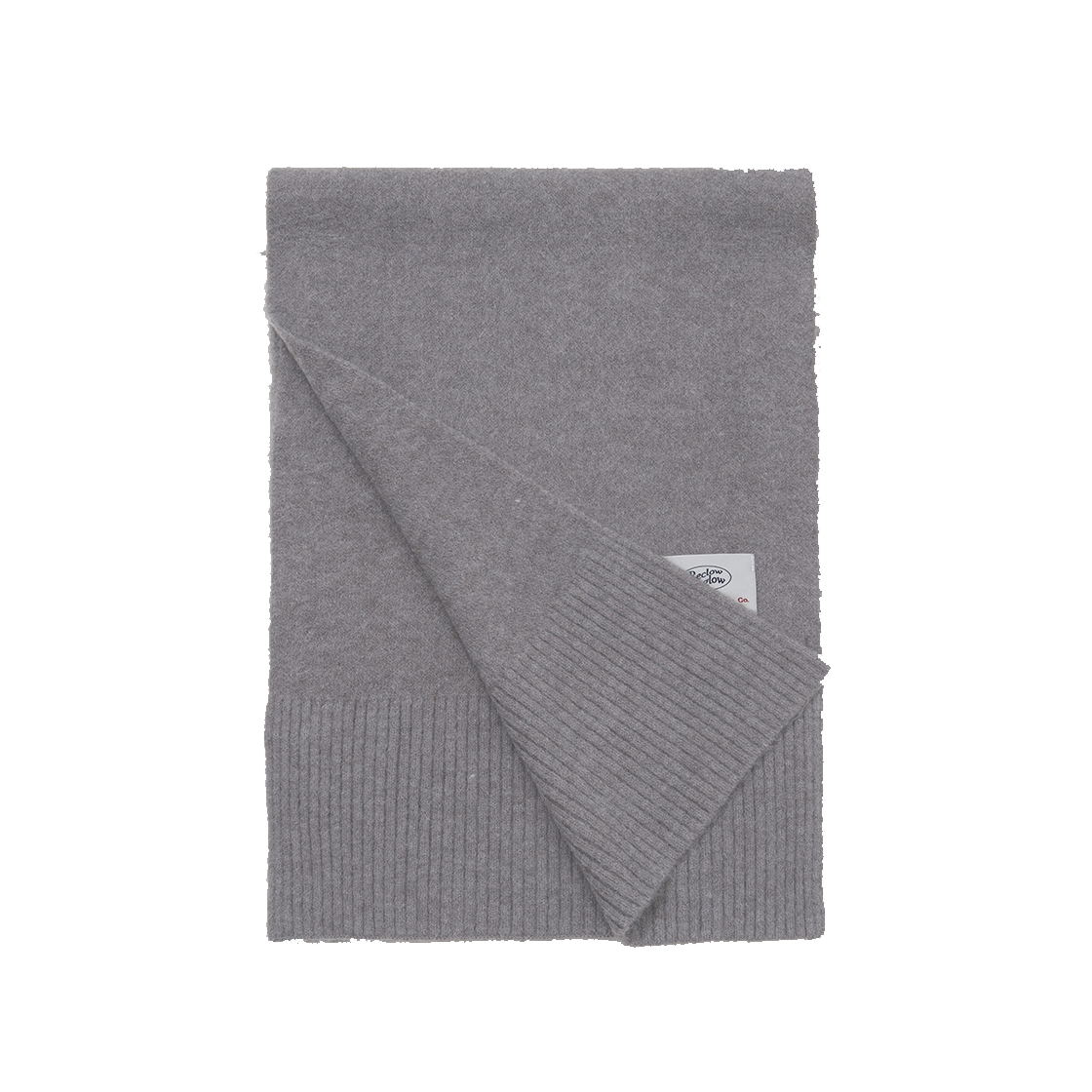 리끌로우 울터치 니트 머플러 그레이(RECLOW Wool Touch Knit Muffler Gray) - 2