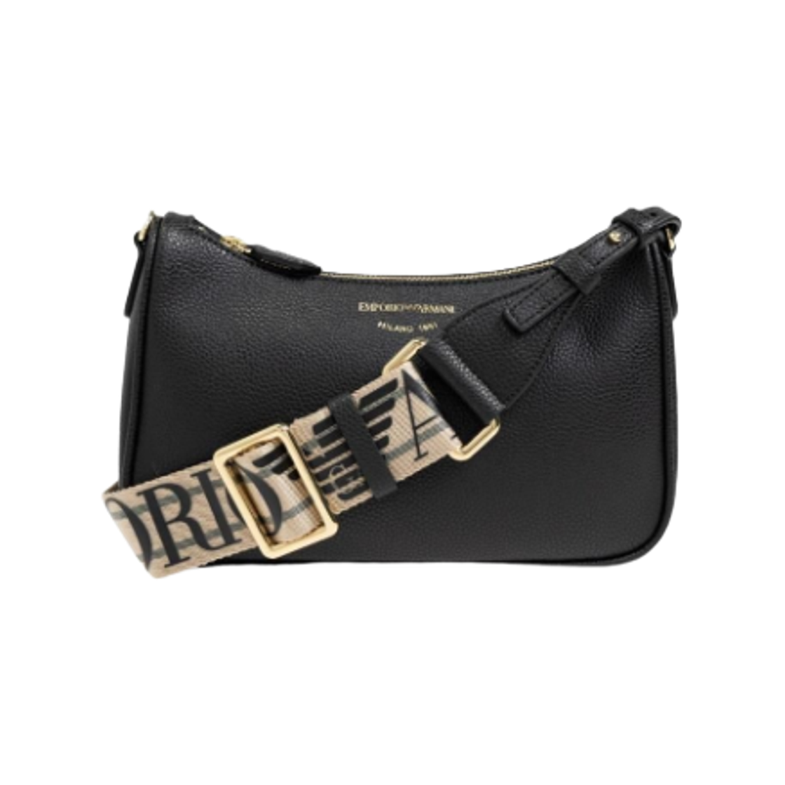 EW000539AF12103MC032 Emporio Armani Baguette Shoulder Bag Black