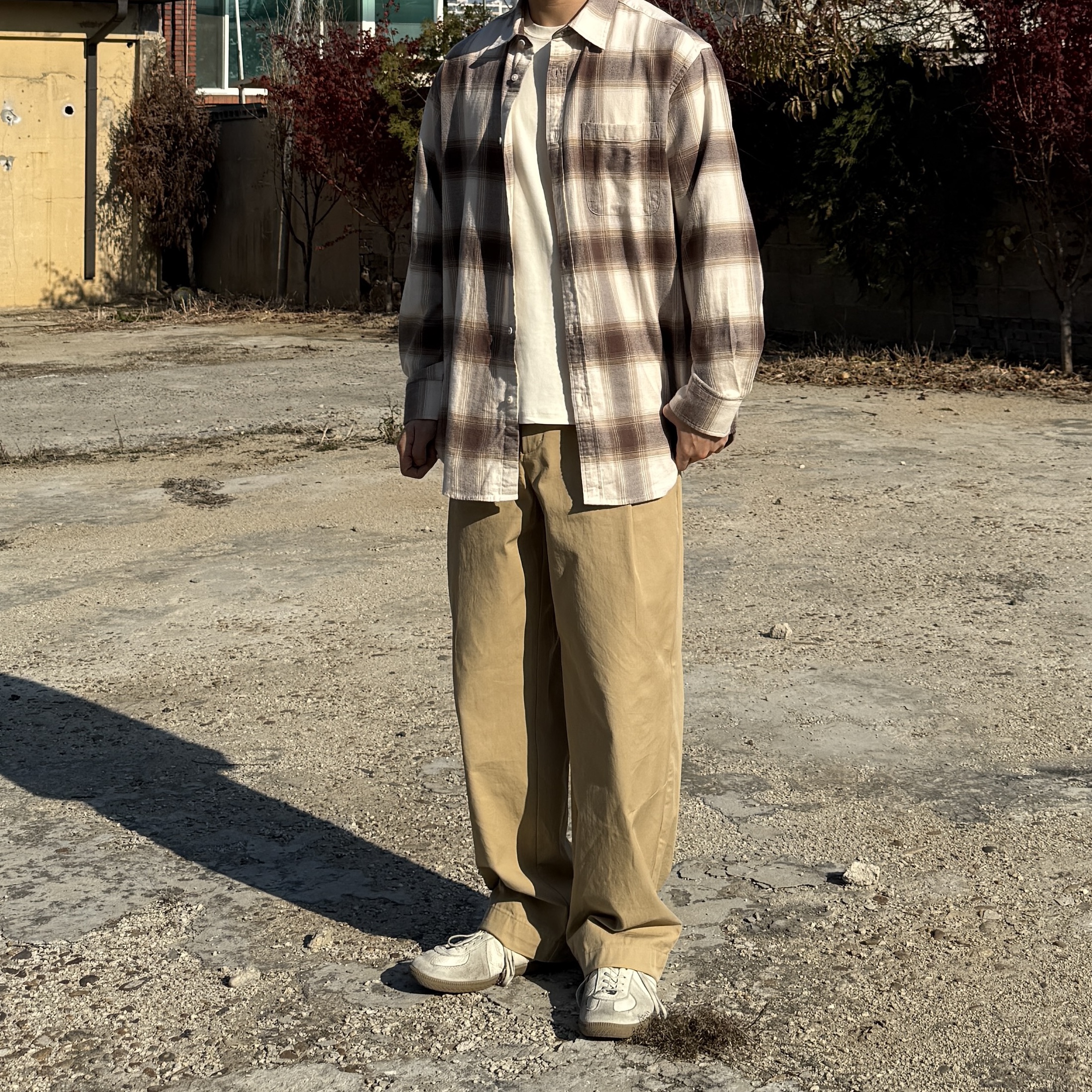 SATUR All Day Supima Comfort Long Sleeve 3 COLOR 착용 스타일