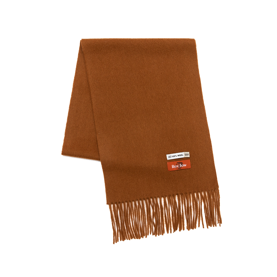 리끌로우 울 100% 머플러 Ver.2 브라운(RECLOW Wool 100% Muffler Ver.2  Brown) - 1