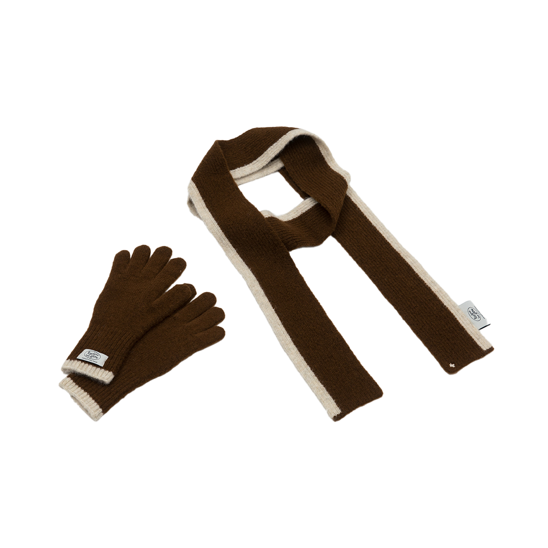 리끌로우 프로즌 머플러 장갑 세트 코코아(RECLOW Frozen Muffler Glove Set Cocoa)