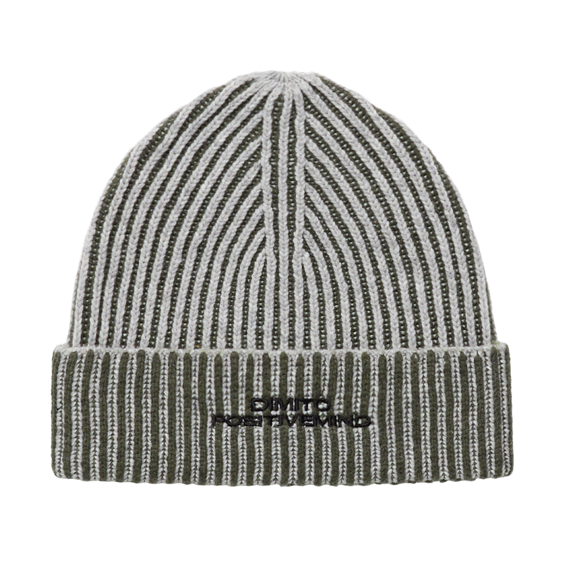 CVEN26237 Dimito Twotone Mixed Beanie Khaki
