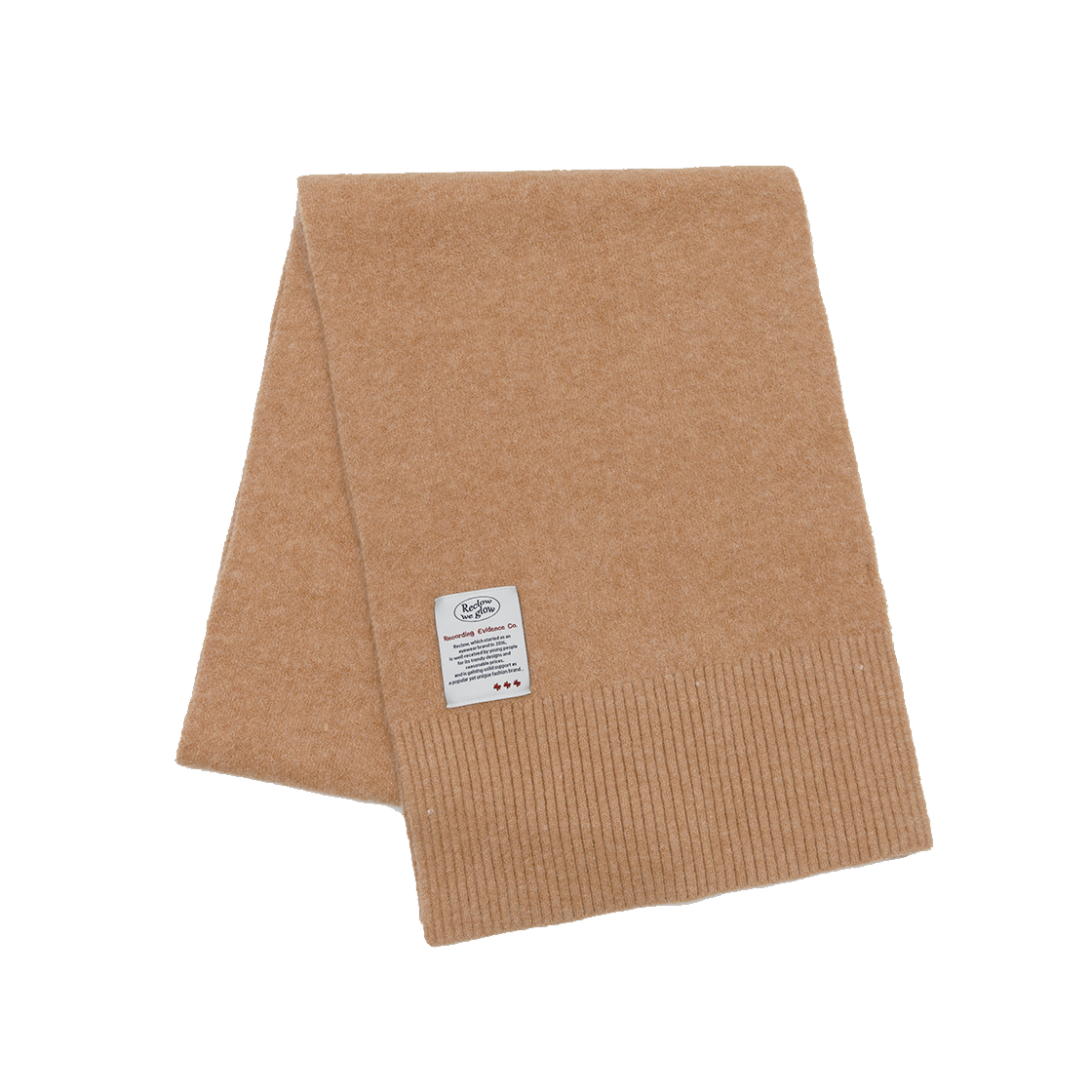 리끌로우 울터치 니트 머플러 베이지(RECLOW Wool Touch Knit Muffler Beige)