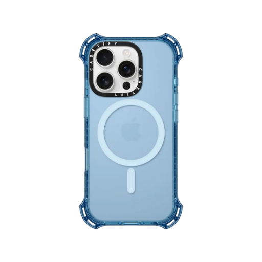 케이스티파이 아이폰 커스텀 맥세이프 호환 바운스 케이스 베이비 블루(Casetify iPhone Custom Magsafe Compatible Bounce Case Baby Blue) - 2