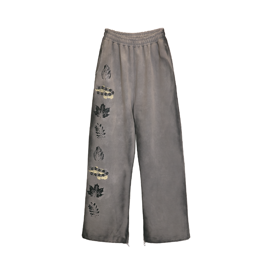 모스키토 머더러스 워싱 와이드 스웻팬츠 그레이(Mosquito Murderers Washing Wide Sweatpants Gray)