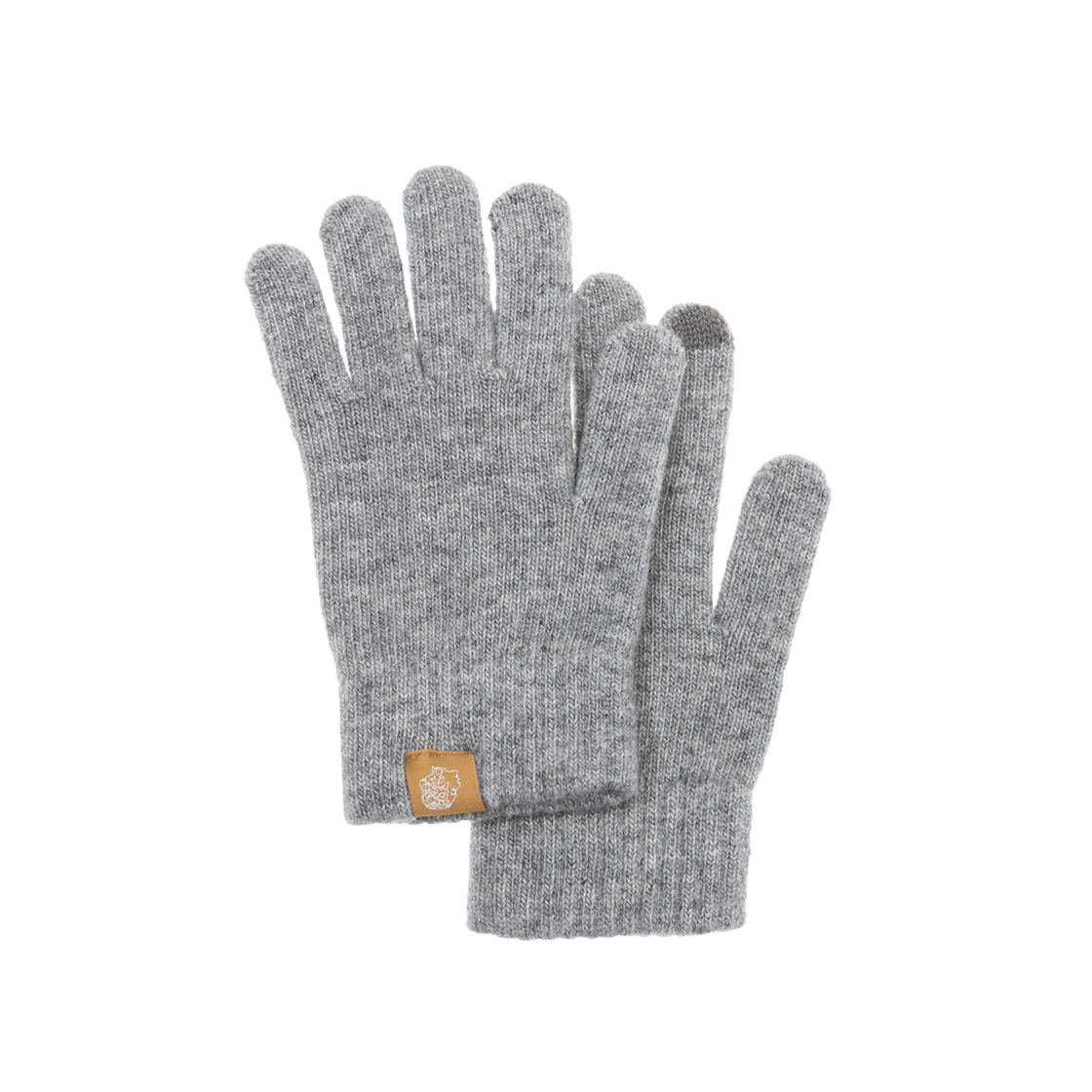 Plain Short Glove Gray RECLOW Plain Short Glove Gray