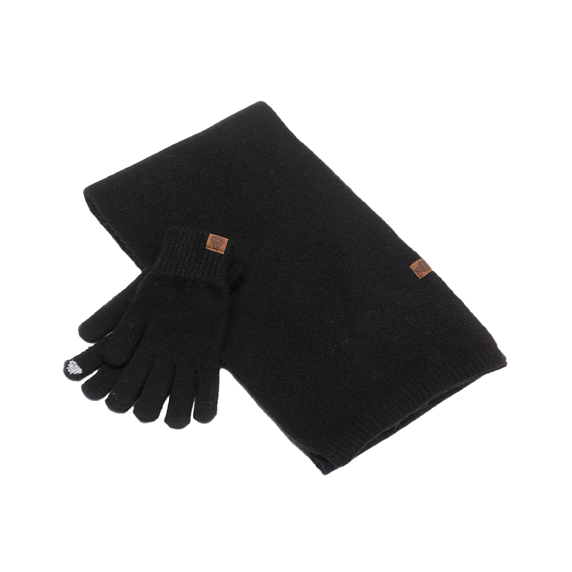 리끌로우 캔디 장갑 머플러 세트 블랙(RECLOW Candy Gloves Muffler Set Black) - 1