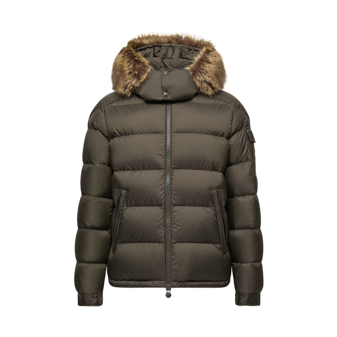 몽클레르 마야프 후드 쇼트 다운 자켓 올리브 그린 - 25FW(Moncler Mayaf Hooded Short Down Jacket Olive Green - 25FW) - 1