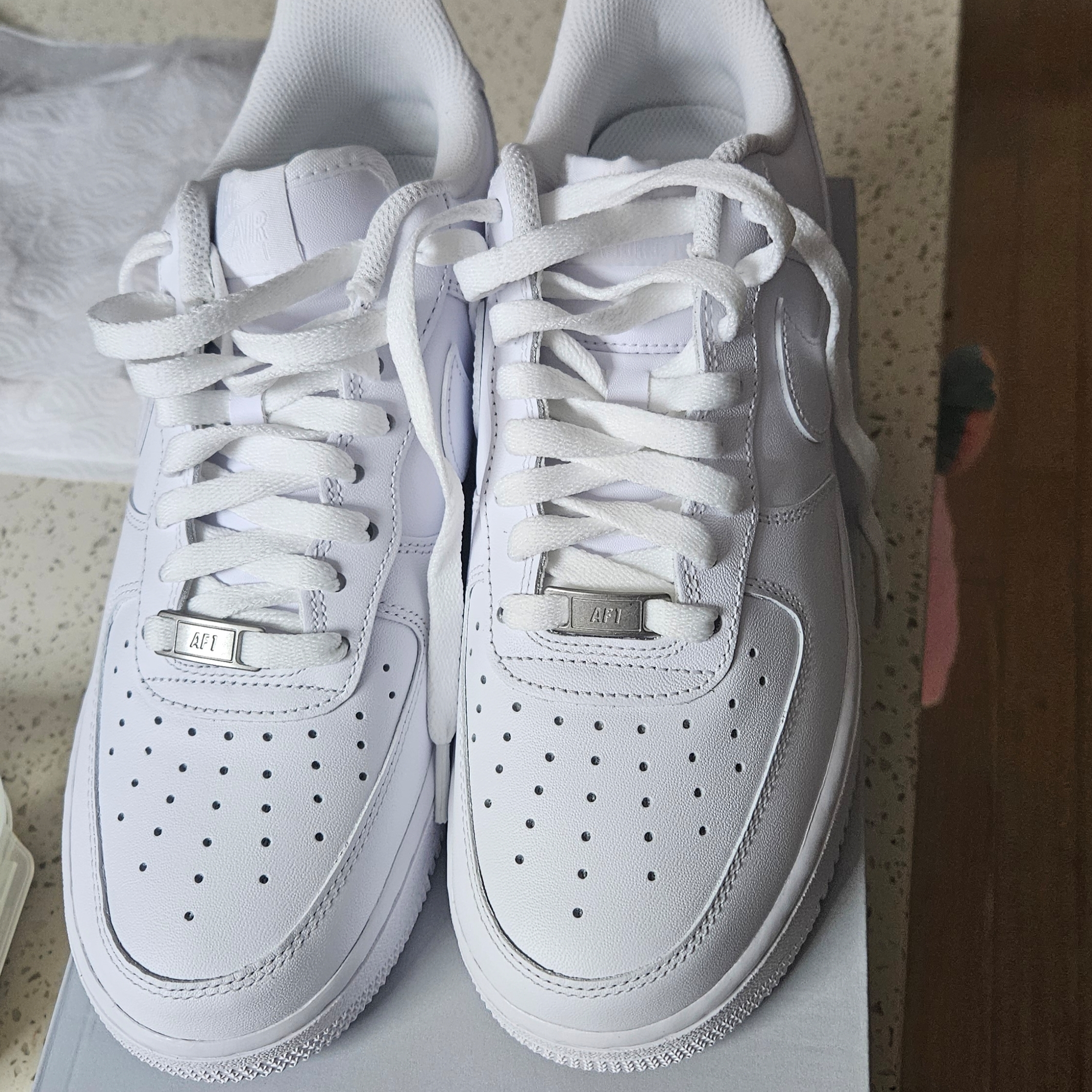 Nike Air Force 1 '07 Low White 착용 스타일