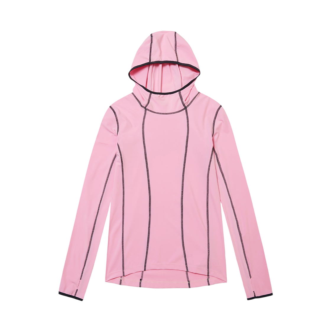 S25FW2002LP SEEN Shape Stitched Hoodie Light Pink