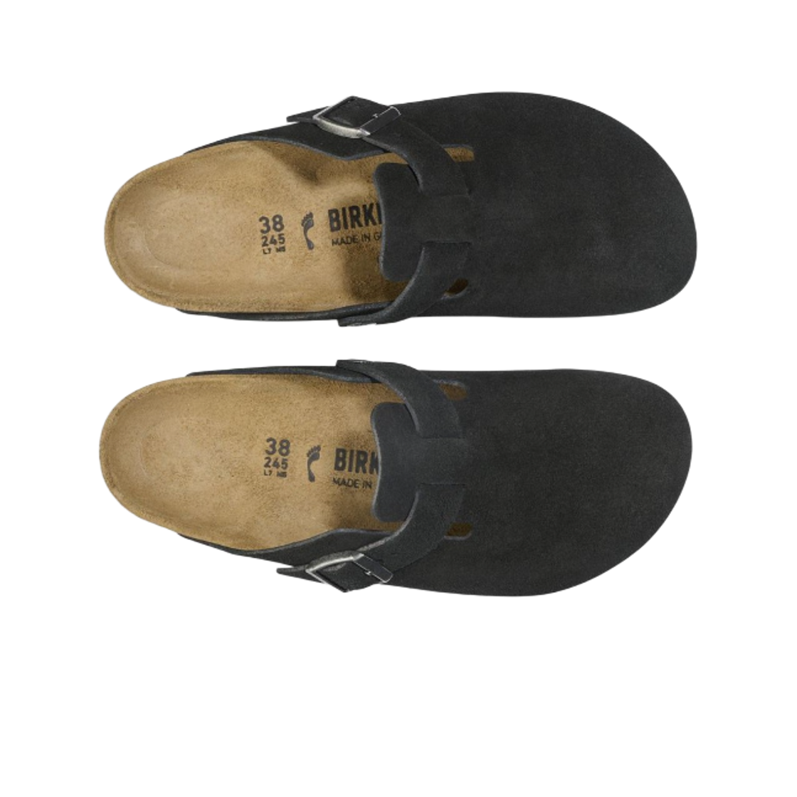 버켄스탁 보스턴 BS 블랙 - 내로우(Birkenstock Boston BS Black - Narrow) - 2