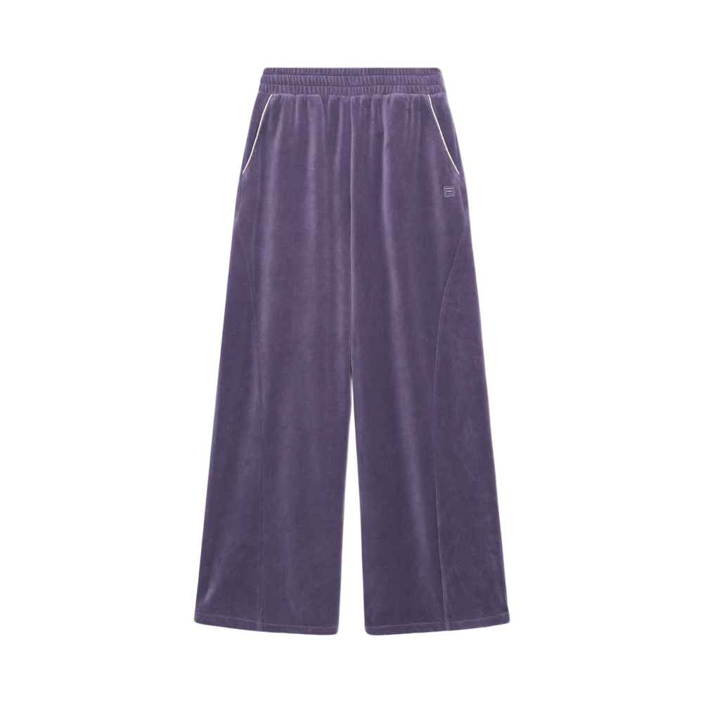 1100FS254FP02F002561 [6% 적립] FILA Velour Line Point Bottoms Dark Violet