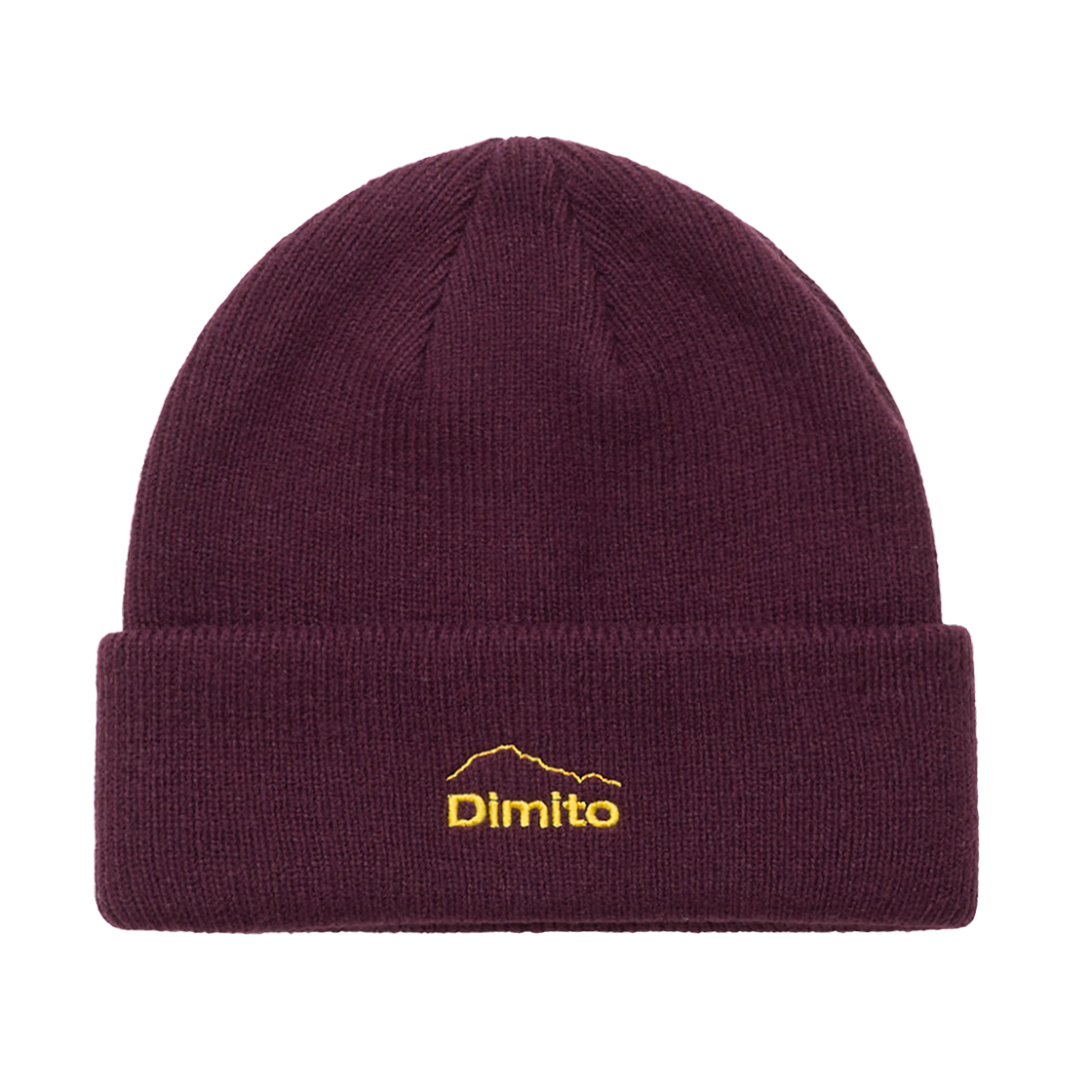 WVEN09283 Dimito 25 Dmt Logo Beanie Wine