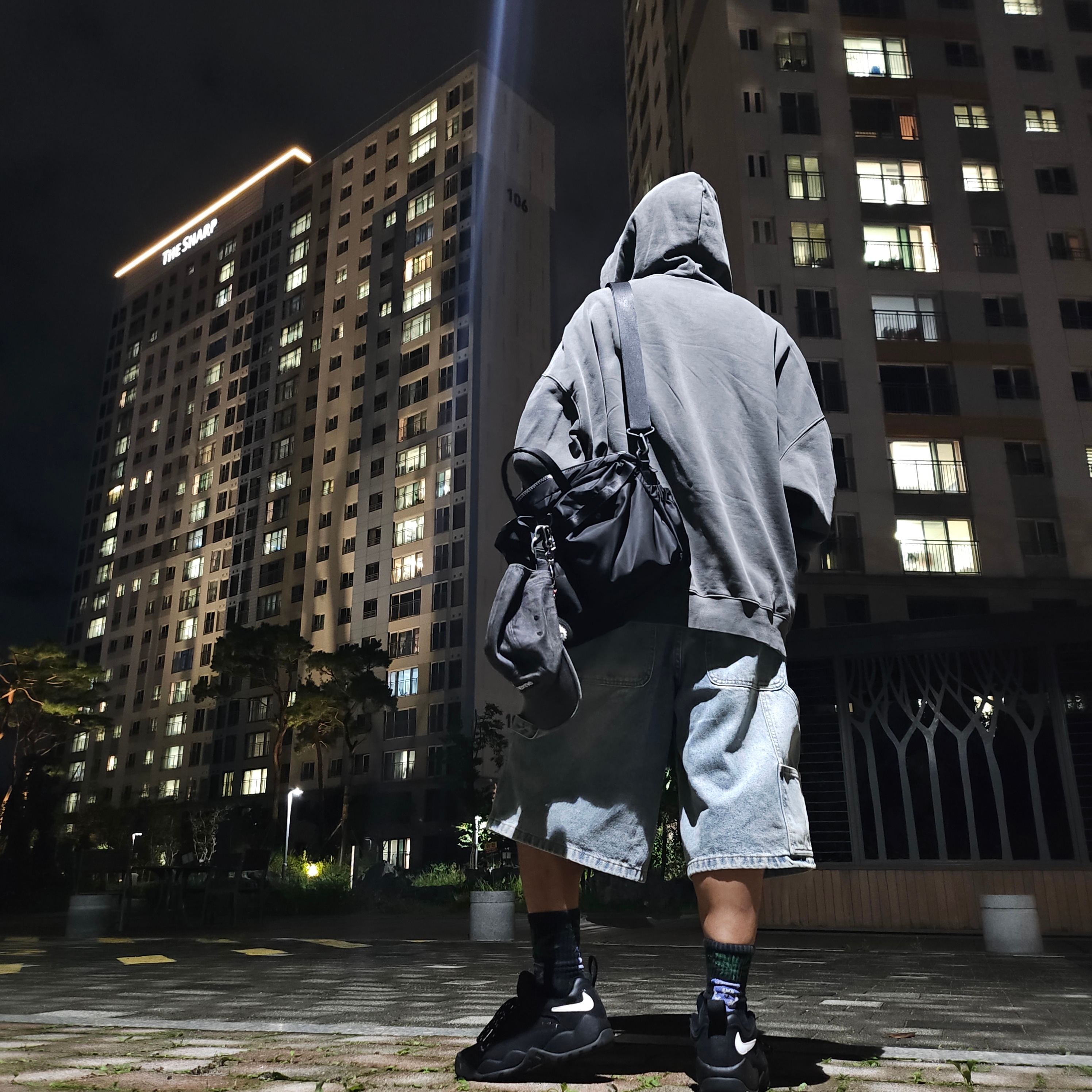 Diesel Dx1509 Stainless Steel Chain Necklace Silver, Supreme Denim Camp Cap Washed Black - 22FW 착용 스타일 - 2