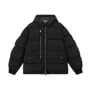 Stone Island 4100088 Nylon Metal In Econyl Hooded Down Parka with Anti-Drop and Zip Pockets Dark Teal Green - 25FW