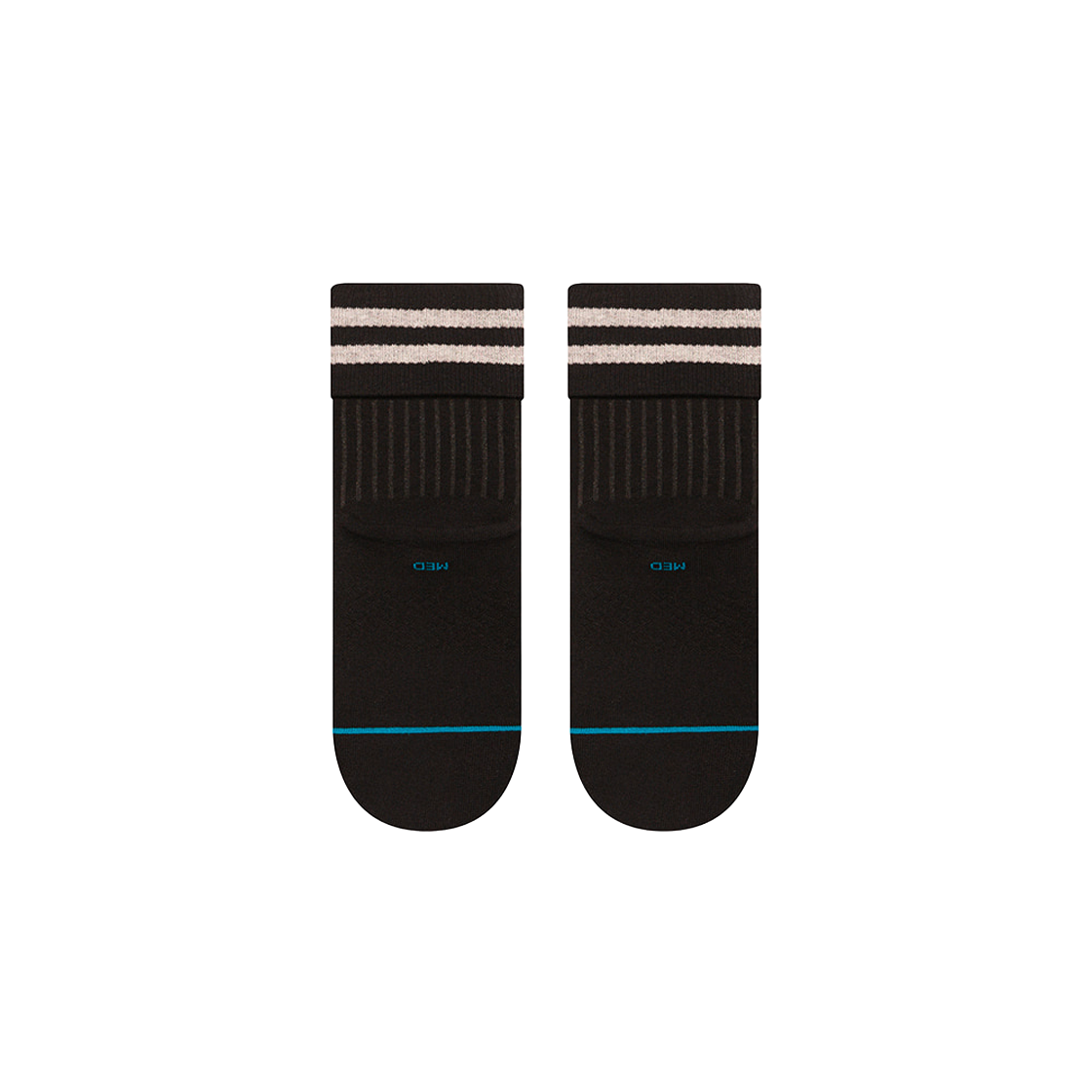 스탠스 우먼 롤 커프 쿼터(STANCE Roll Cuff Quarter Blk) - 3