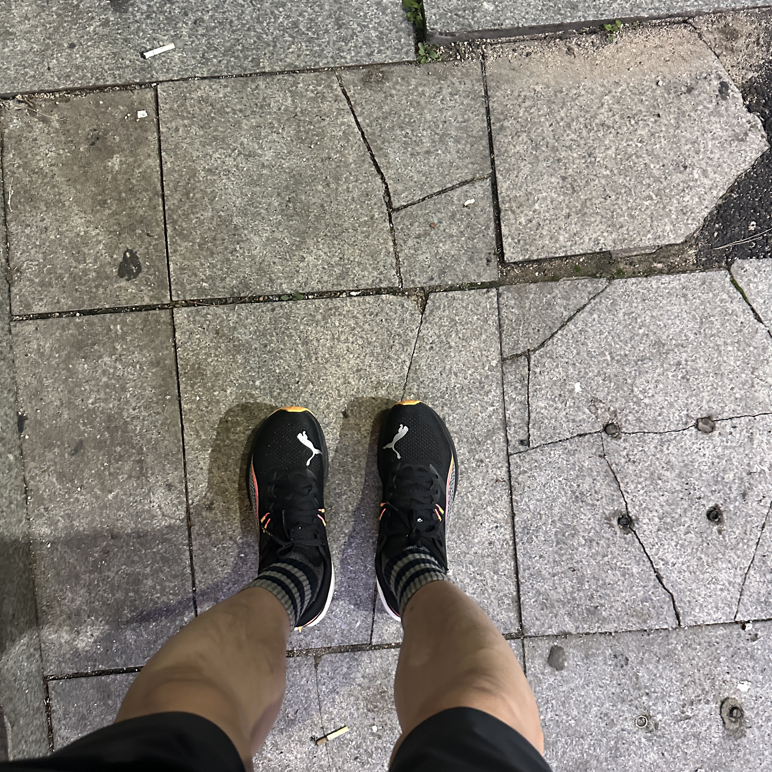 Puma Deviate Nitro 3 Sun Stream 착용 스타일