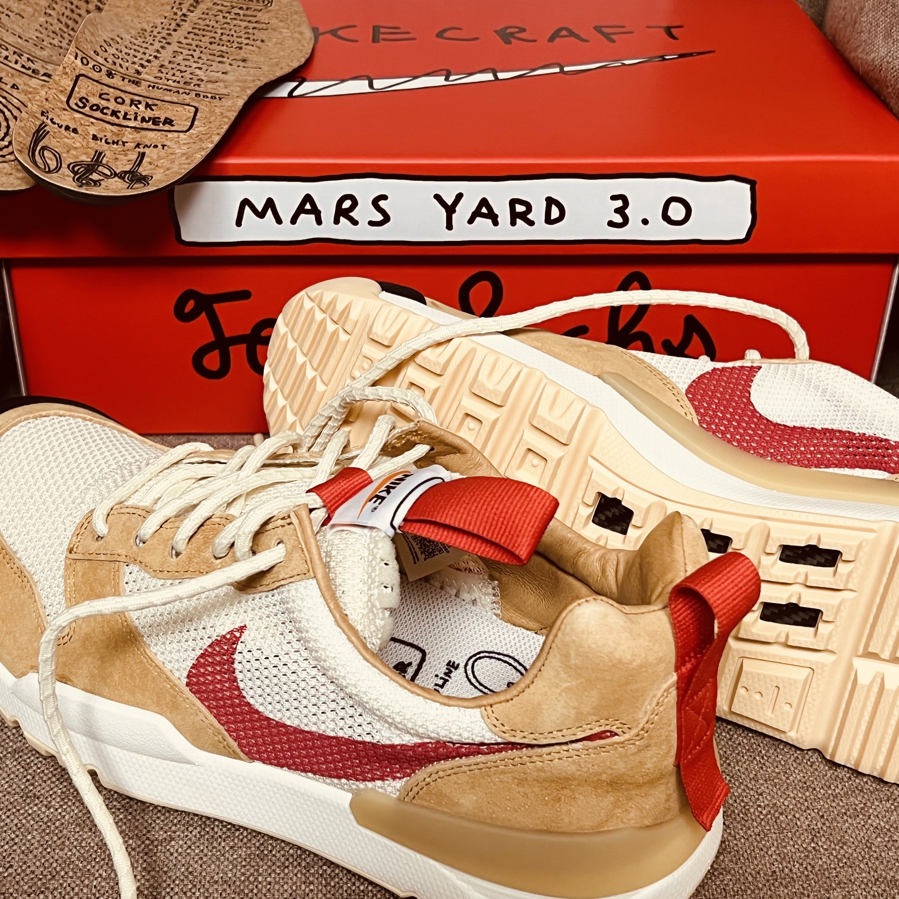 Nike x Tom Sachs Mars Yard Shoe 3.0 Space Camp 착용 스타일