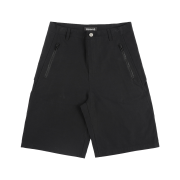 Heisan Hidden Pocket Bermuda Pants - Black
