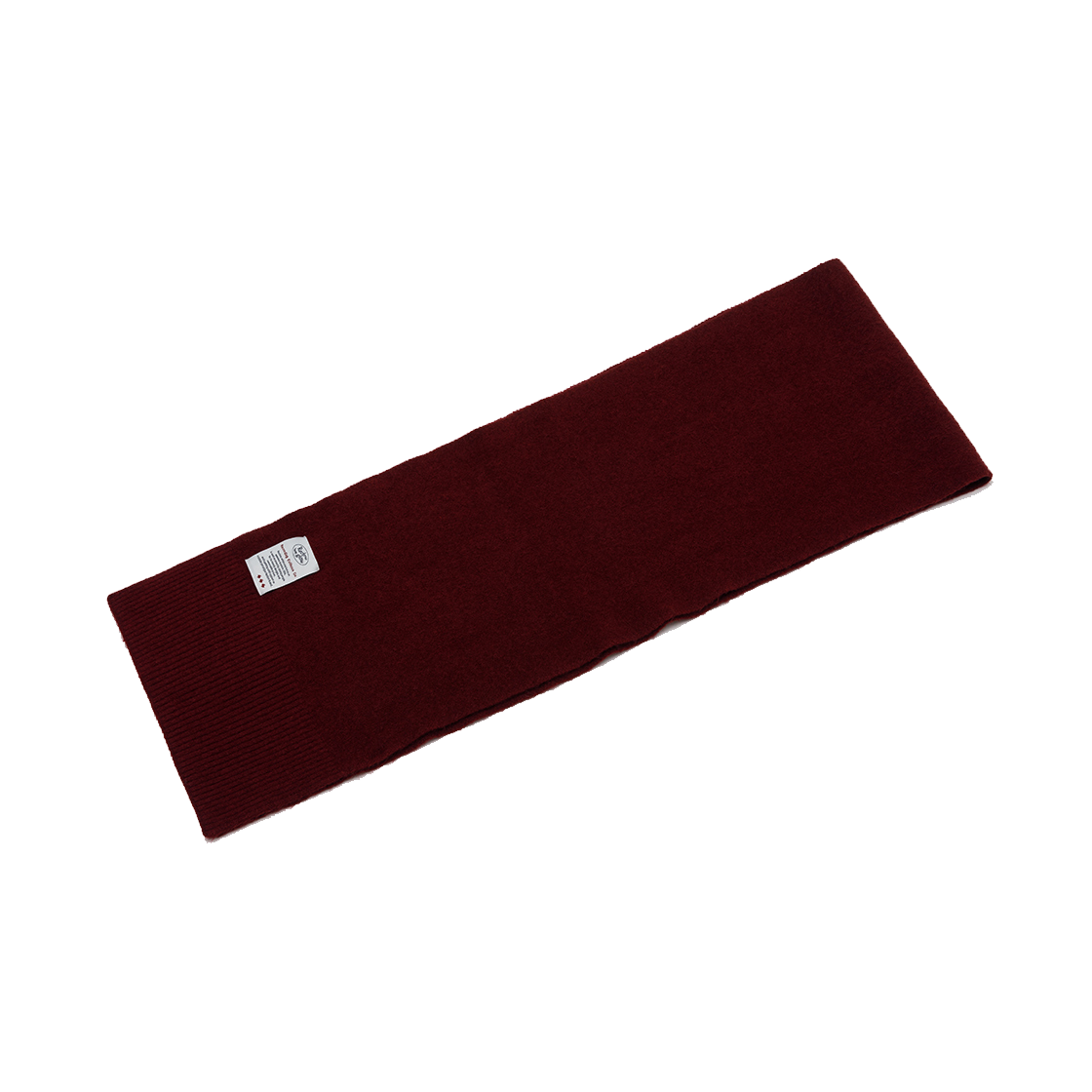 리끌로우 울터치 니트 머플러 와인(RECLOW Wool Touch Knit Muffler Wine) - 3