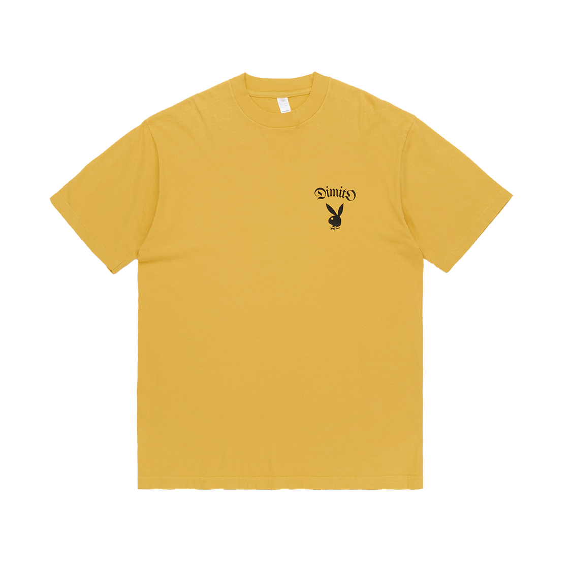 FVER44364 [Dimito X PLAYBOY] Bunny Graphic Ssv Gd 6.5Oz Tee Spectra Yellow