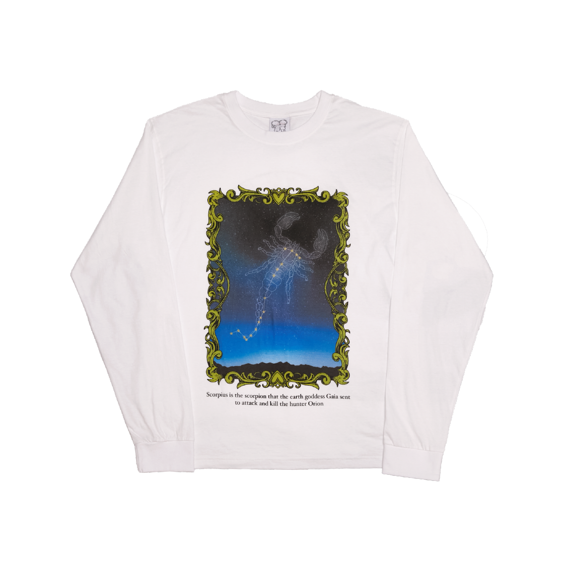 모스키토 머더러스 스콜피오 롱슬리브 화이트(Mosquito Murderers Scorpio Long Sleeved White)
