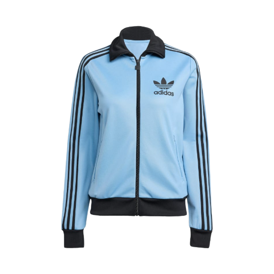 아디다스 헤리티지 트랙 탑 애쉬 블루 블랙 - KR 사이즈(Adidas Heritage Track Top Ash Blue Black - KR Sizing) - 1