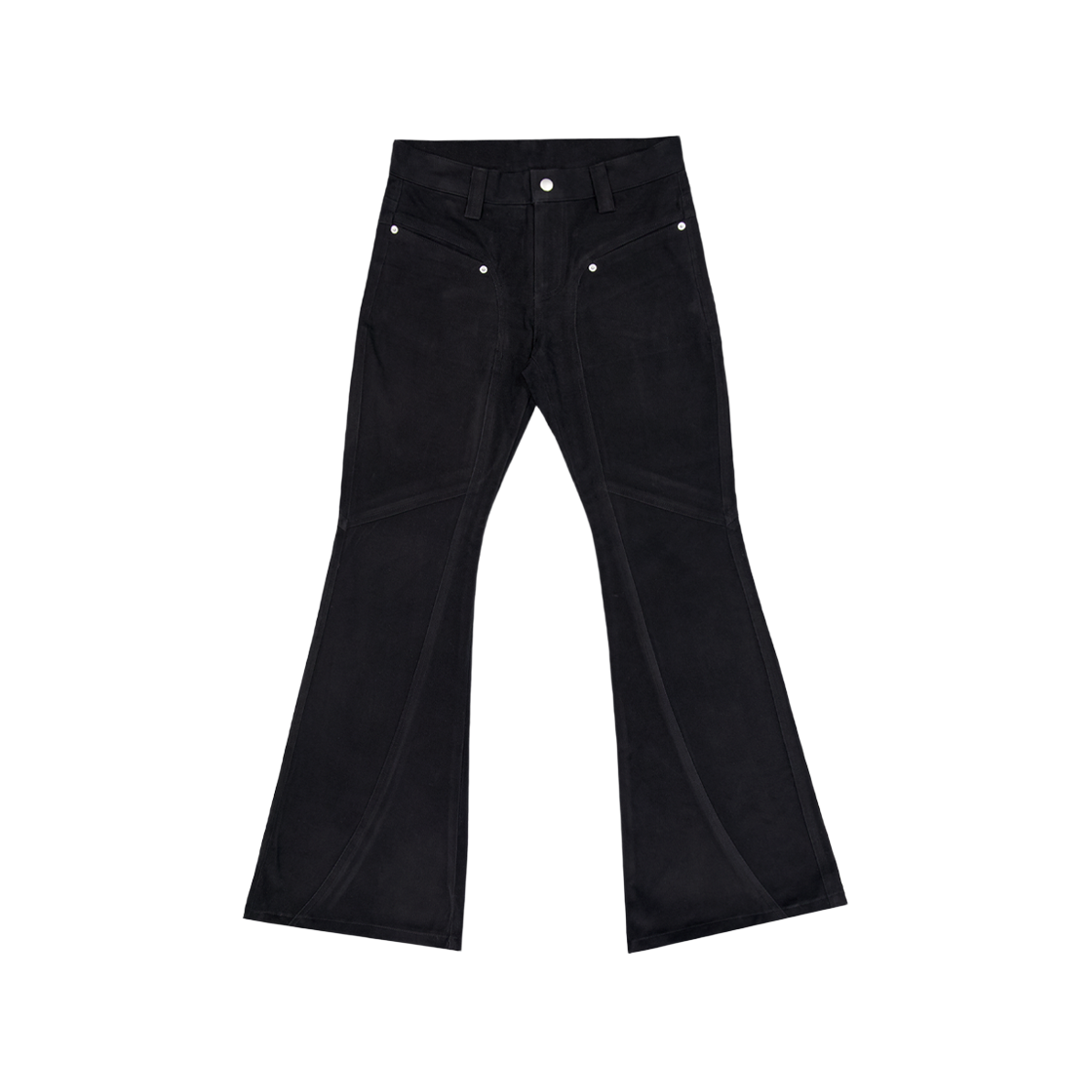 풀오브썬 트램프 스탬프 플레어 팬츠 블랙(Full of Ssun Tramp Stamp Flare Pants Black) - 2