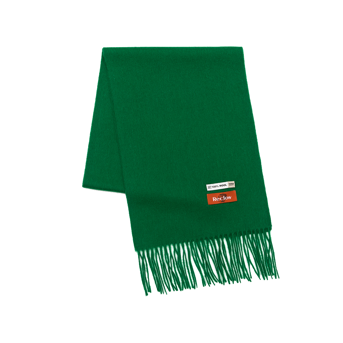 리끌로우 울 100% 머플러 Ver.2 그린(RECLOW Wool 100% Muffler Ver.2  Green) - 1