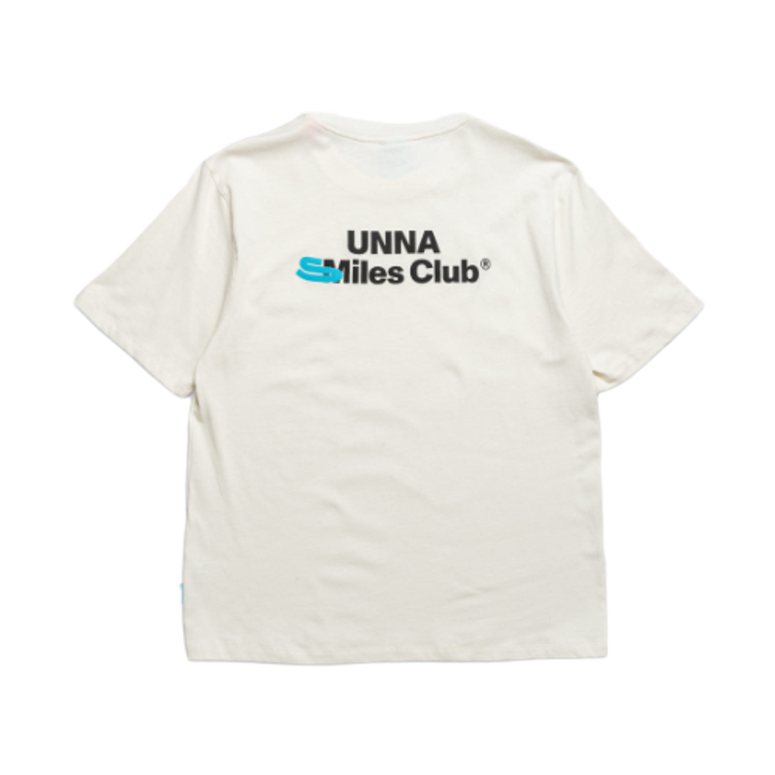 우나 스마일 클럽 티셔츠 바닐라 화이트(Unna Smiles Club T-Shirt Vanilla White) - 2