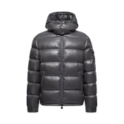 Moncler Maya Hooded Short Down Jacket Dark Grey - 25FW