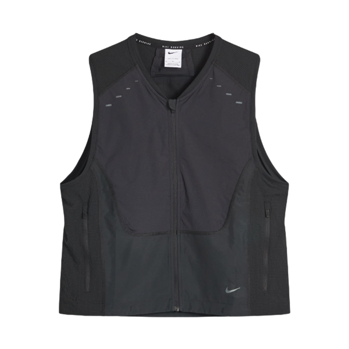 나이키 런 드라이핏 ADV 러닝 유틸리티 베스트 블랙 - 아시아(Nike Run Dri-Fit ADV Running Utility Vest Black - Asia)