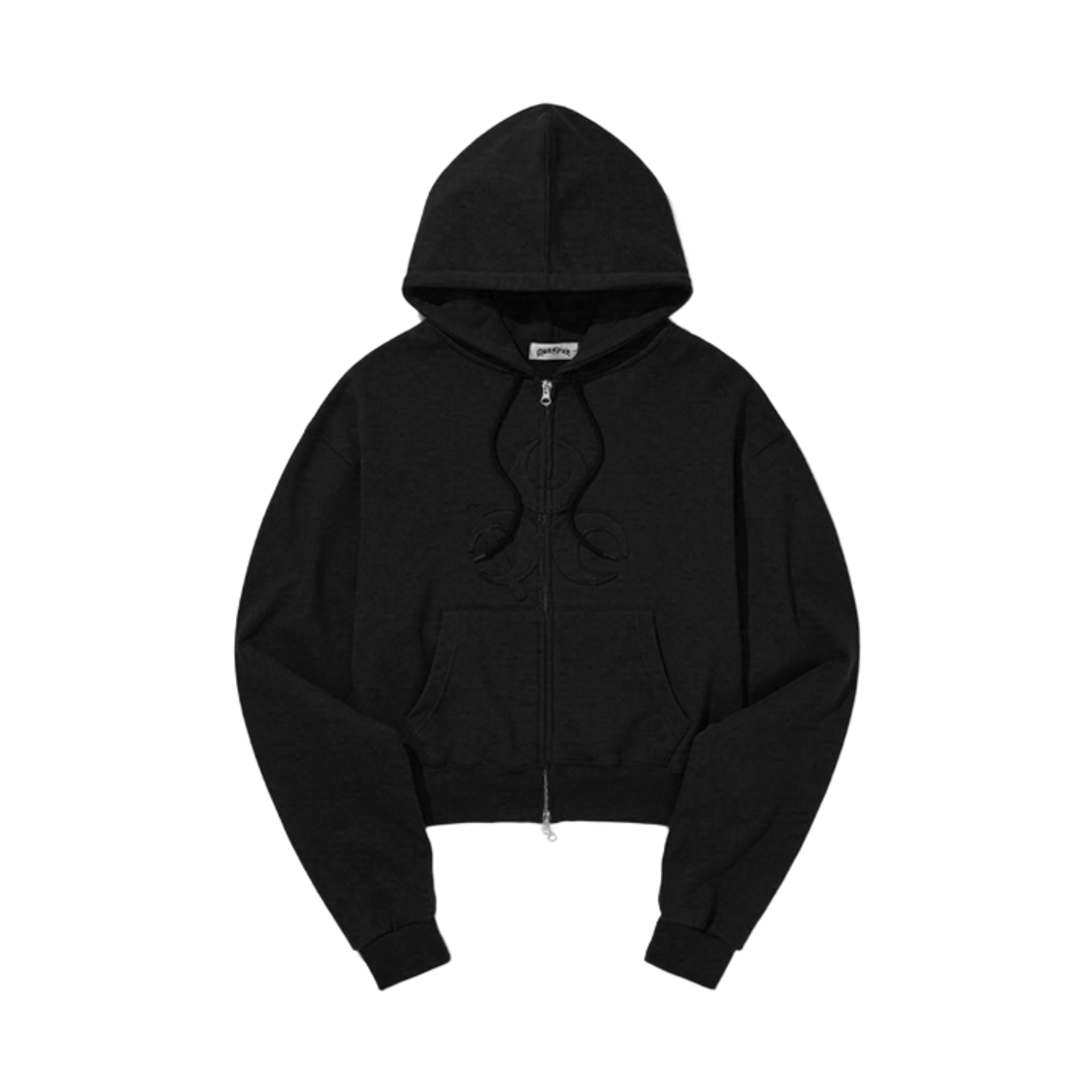 디오스피스 심볼 후드 집업 블랙(DAUSPICE Symbol Hoodie Zip-up Black)