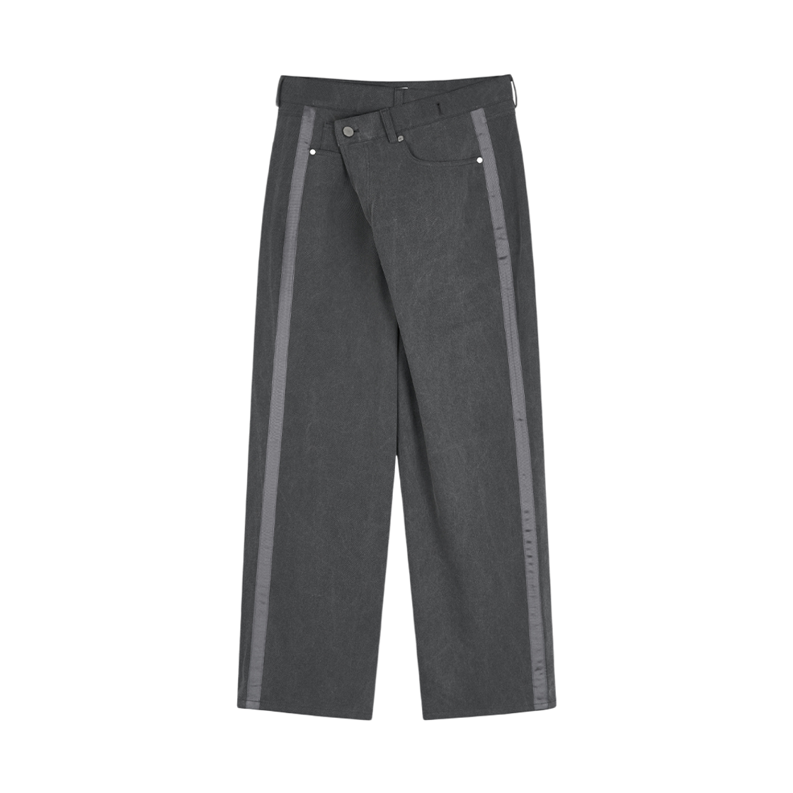 씬 트위스티드 코튼 팬츠 그레이(SEEN Twisted Cotton Pants Grey)