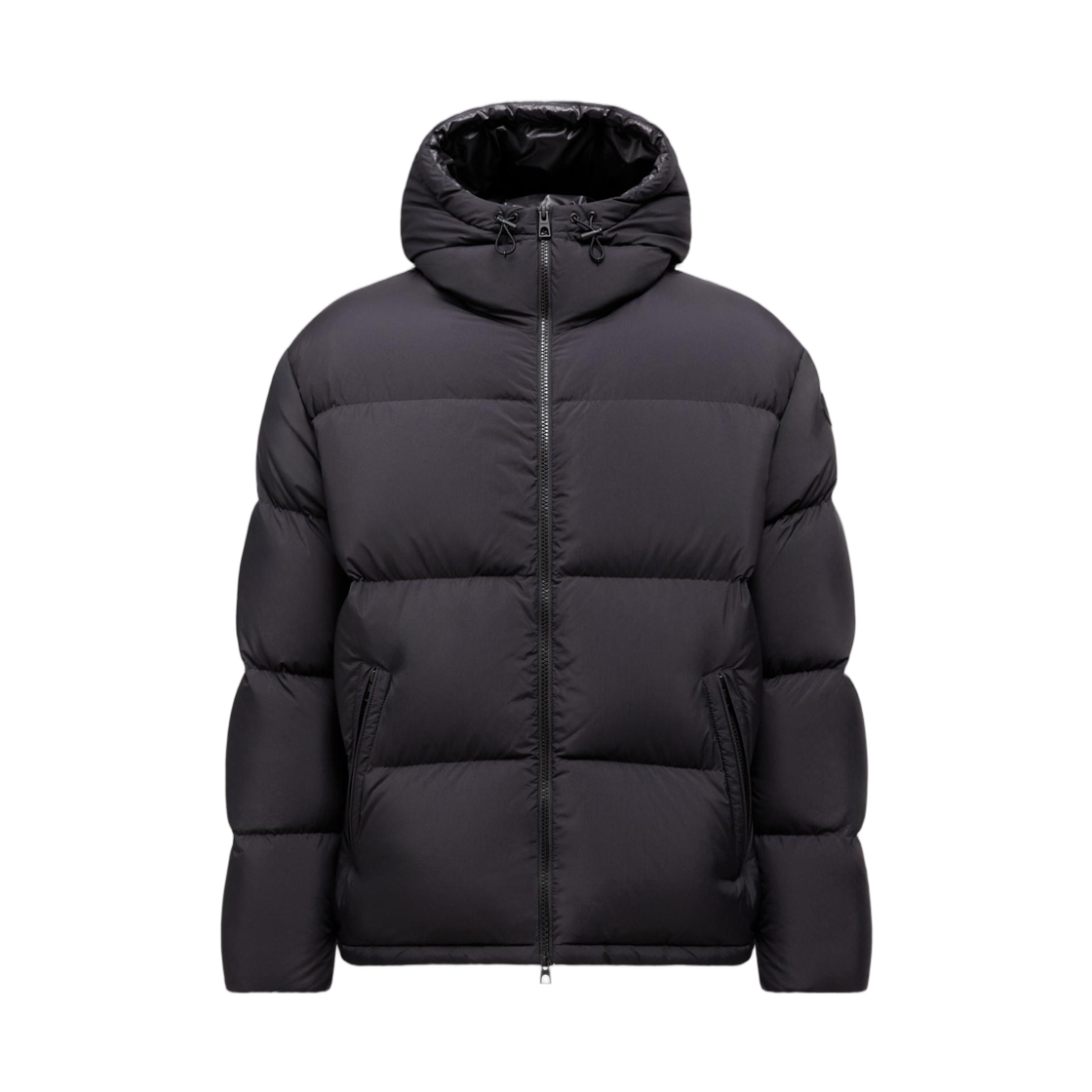K2-091-1A00060-59815-999 Moncler Meriera Hooded Short Down Jacket Black - 25FW