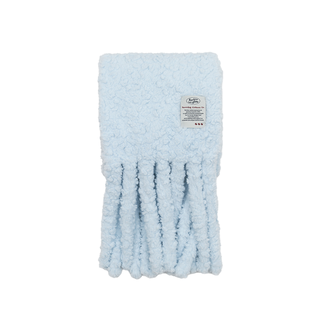 Cloudy Muffler Pastel Blue RECLOW Cloudy Muffler Pastel Blue