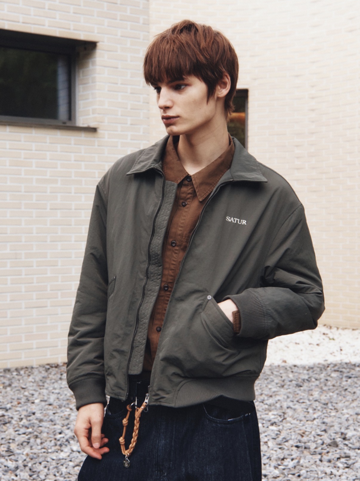 Asics Novablast 5 Greyish Purple Coral Reef, SATUR Maron Nylon Padded Bomber Jacket Khaki 착용 스타일 - 3