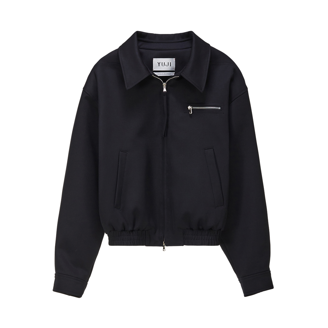 YJ-C02-JP077-U YUJI Hugo Bowling Jumper Navy