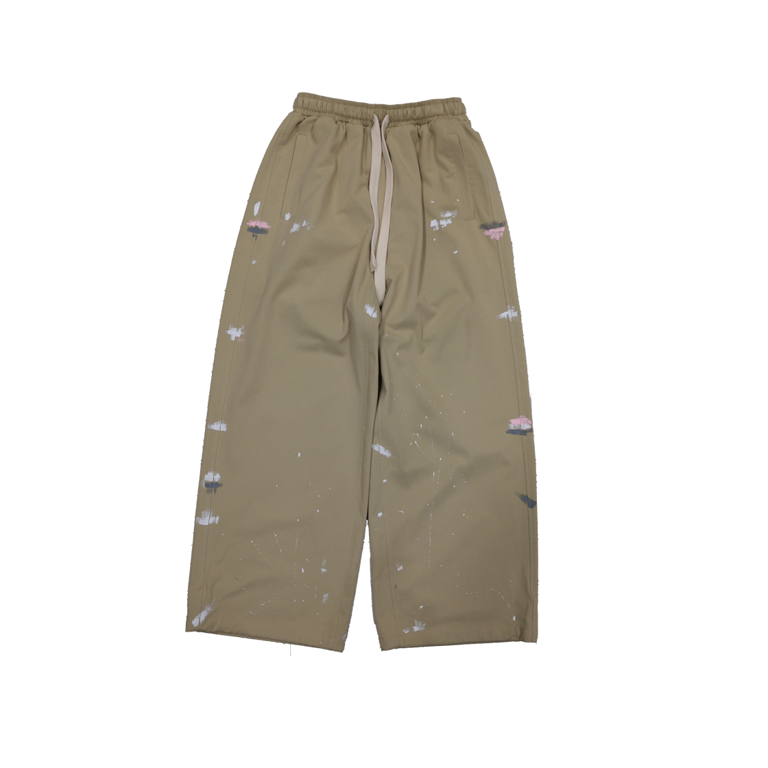 nnd.k.066 Nonnod Painted Pajama Chino Pants Beige
