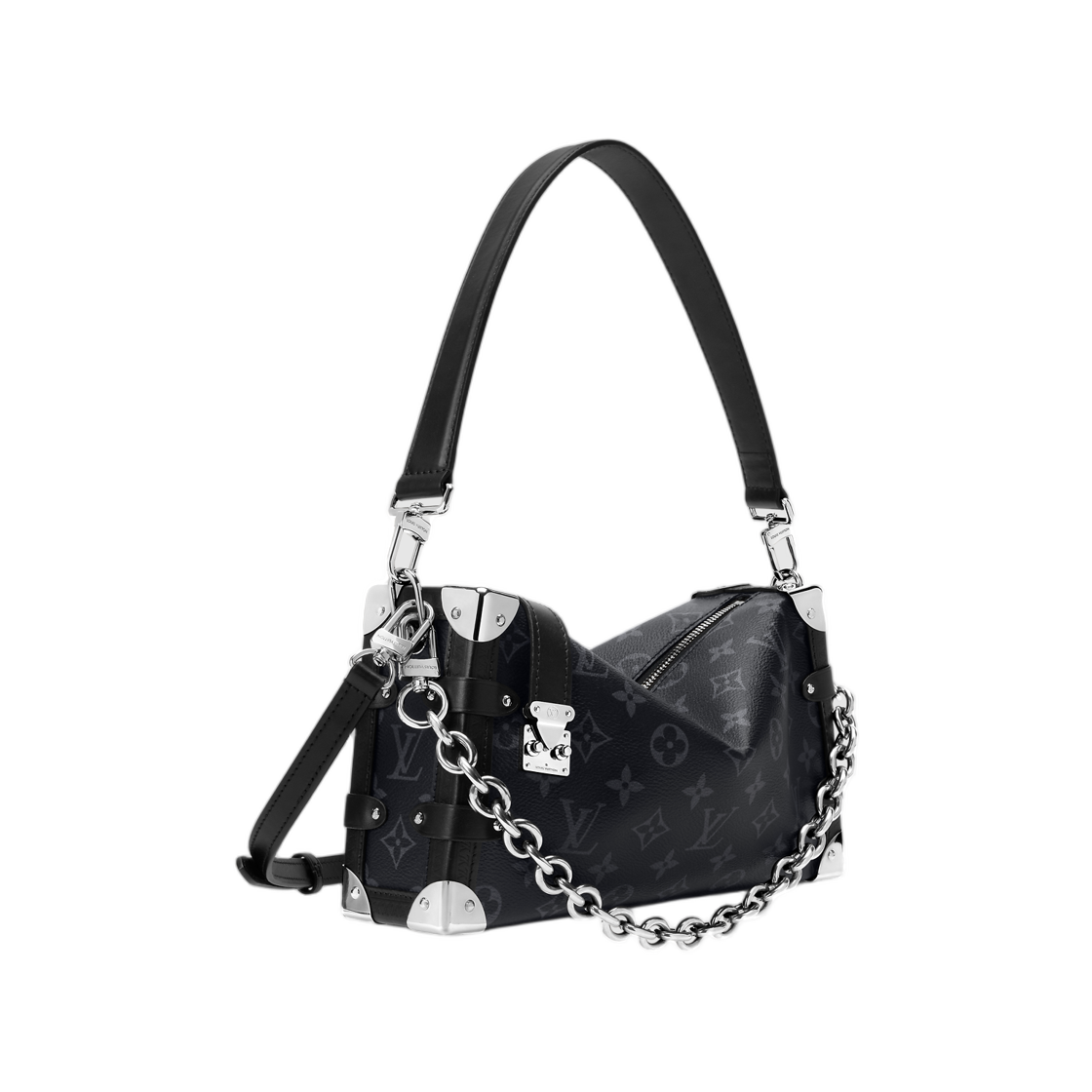 루이비통 사이드 트렁크 MM 이스트 웨스트 모노그램 이클립스(Louis Vuitton Side Trunk Mm East West Monogram Eclipse) - 2